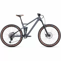 VTT All Mountain CUBE STEREO 140 HPC RACE 27,5" Gris 2022